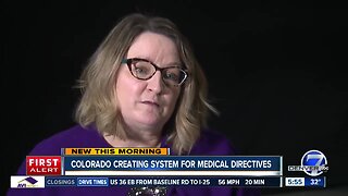 Colorado creating system for medical directives