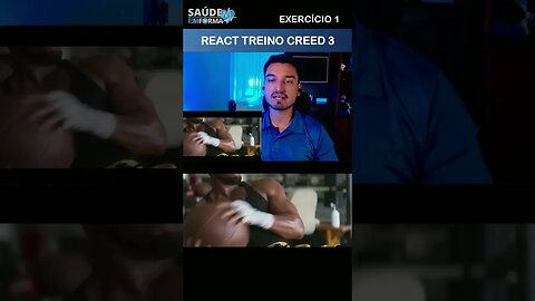 Reagindo à Cena de #TREINO de #CREED3🏋 É Bom o Treino de #ADONISCREED 💪1 #michaelbjordan #musculação