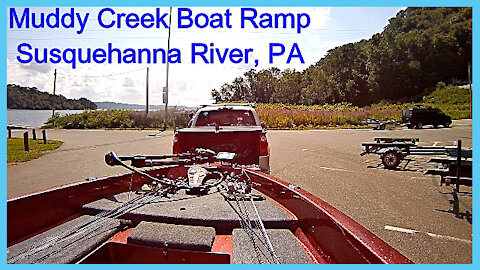 Launching at Muddy Creek Access on the Susquehanna River