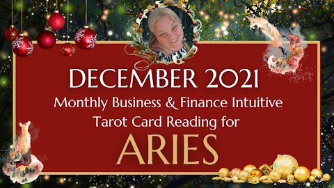 ♈ ARIES 🐏 | DECEMBER 2021 | Focus on HELPING OTHERS! General BUSINESS & MONEY Tarot Reading