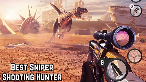 Best Sniper: Shooting Hunter | Dino & Zombie Hunting Game 3D Gameplay Walkthrough