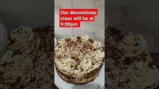 chocolate cake decorations class #shorts #subscribe #share #like #comment #youtube #cooking #bake