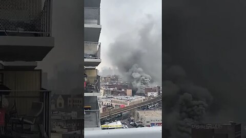 4 alarm fire in Brooklyn. Lumber warehouse this time. Lots of fires these days.