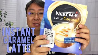 Nescafe Caramel Instant Coffee Latte Packets Review