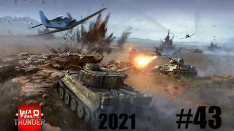 War Thunder 2021Gameplay #43 Professional x14 Tank Rescuer x7 One shot x3 Heavy Metal Hero x1