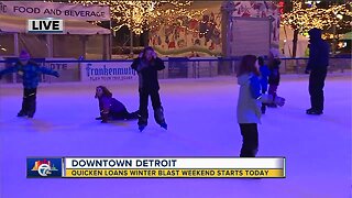 Winter Blast Weekend starts today in downtown Detroit
