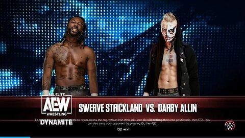 AEW Dynamite Darby Allin vs Swerve Strickland