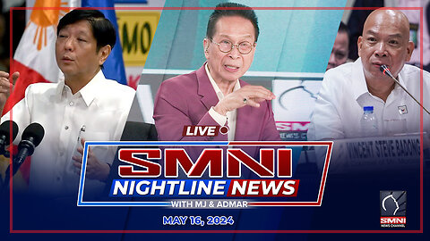LIVE: SMNI Nightline News with Jade Calabroso & Franco Baranda | May 16, 2024