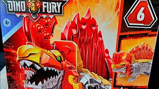 Power Rangers Dino Fury - Dimetro Blazing Zord Toy Review #dinofury #powerrangers