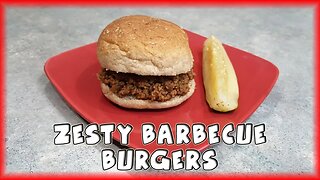 Zesty Barbecue Burgers