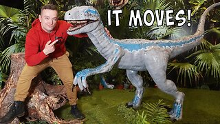 Homemade ROBOTIC VELOCIRAPTOR [ Blue ] - Jurassic World Dominion