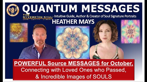POWERFUL October Source Messages, Harnessing the 💫Luminous💫 QUANTUM Body & Soul Signature Portraits