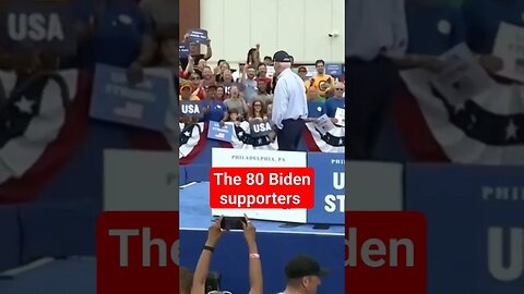 Joe Biden receives "4 more years" chant in Philadelphia! Amazing, Wow! #joebiden #kamalaharris 🇺🇸