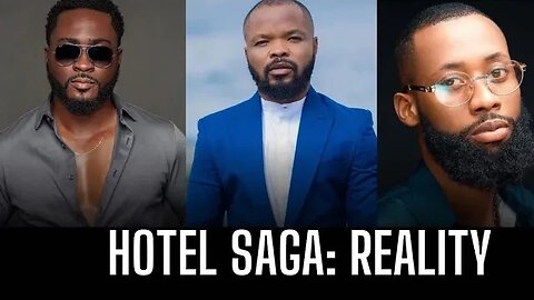 Hotel Saga: Reality TV stars, Pere and Tochi, shade OAP Nedu