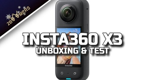 INSTA360 X3 UNBOXING & FIRST VIDEO #insta360x3