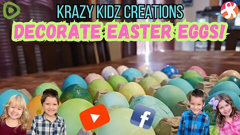 Easter Egg Decorating | Krazy Kidz Creations