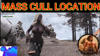 Conan Exiles MASS cull for rocks and iron Busty #Boosteroid #conanexiles