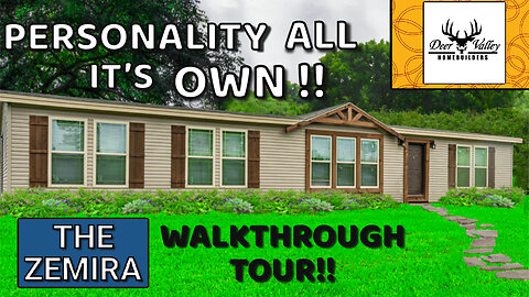 PERSONALITY ALL IT'S OWN ! | THE ZEMIRA BY DEER VALLEY HOMES FULL TOUR | DIVINE MOBILE HOME CENTRAL