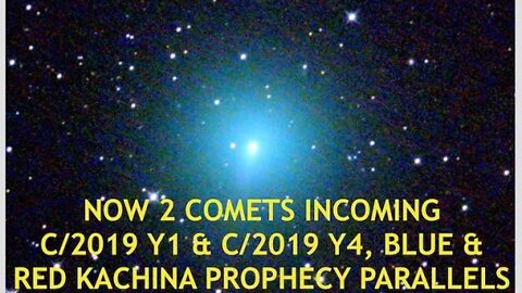 Comet Atlas Incoming w/ Second Object, Blue & Red Kachina Prophecy Parallels, Latest