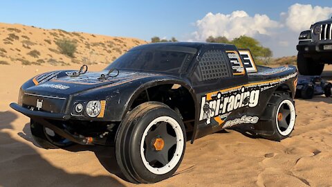 Traxxas Xmaxx VS Arrma Kraton 8S VS HPI BAJA VS UDR Race