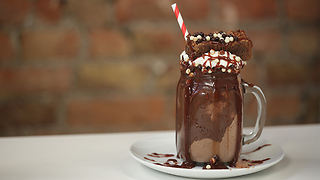 How to make an indulgent chocolate freakshake