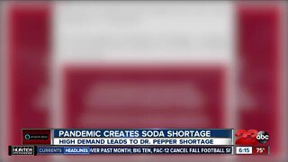 Pandemic creates Dr Pepper shortage