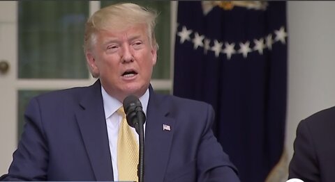 President Trump addresses census citizenship question at Thursday news conference