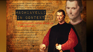 Machiavelli in Context | Why Did Machiavelli Write The Prince? (Lecture 5)