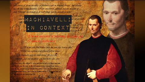 Machiavelli in Context | Why Did Machiavelli Write The Prince? (Lecture 5)