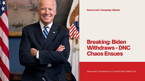 Biden drops out of race