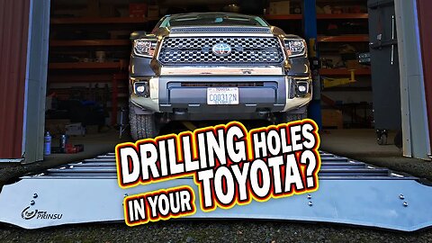 Toyota Tundra Prinsu Roof Rack Installation | How To Drill holes for your Rack