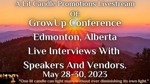 May 28-30 The GrowUp Conference Edmonton Alberta 2023