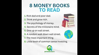 8 MONEY BOOKS TO READ 📚💰