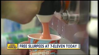 Get a free Slurpee at 7-Eleven on Wednesday