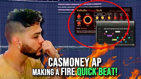 NLE Choppa/Pop Smoke Producer CASHMONEYAP Making a Quick Fire Beat! 😮‍💨🔥