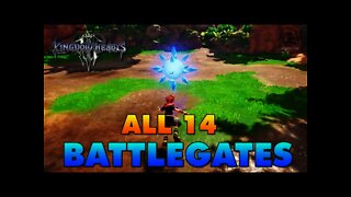 Kingdom Hearts 3 - All 14 Battlegates Locations (How to get all Secret Reports)