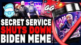 Secret Service SHUTS DOWN Gamer Energy Drink For Mocking Biden & Risking National Security!