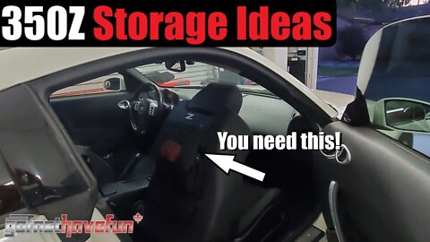 Nissan 350Z Storage Ideas | AnthonyJ350