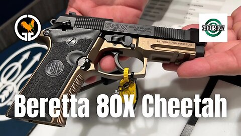 Beretta 80X Cheetah - SHOT Show 2023