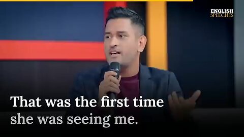 m.s.dhoni told their journey