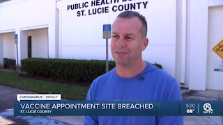 St. Lucie County forced to cancel, reschedule appointments