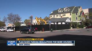 City Council to mull plan to ease San Diego parking regulations for more affordable housing