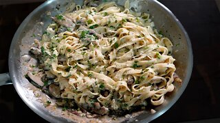 Creamy Mushroom Pasta