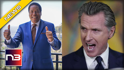 Larry Elder for the WIN! His Latest Takedown of California will Pay Off at the Ballot Box