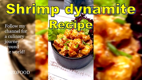 Shrimp Dynamite Recipe: Blast of Flavor in Every Bite-4K| رسپی میگو با سس سوئیت چیلی