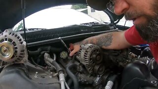 Replacing 1998 Camaro alternator.