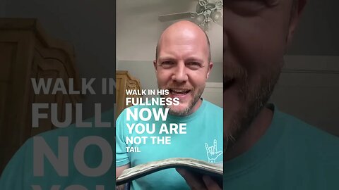 It's time to start walking in God's FULLNESS!