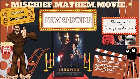 Mischief. Mayhem. Movie. Episode #21: Iron Man (2008) Review & Discussion #ironman #marvel