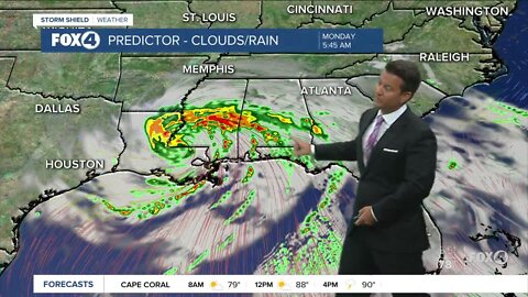 Tropical Depression Cristobal 5AM