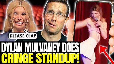 YIKES! Dylan Mulvaney CRINGE Stand-Up Comedy BOMBS | Screams: 'I'm STILL Famous!' in On-Camera RANT🤮